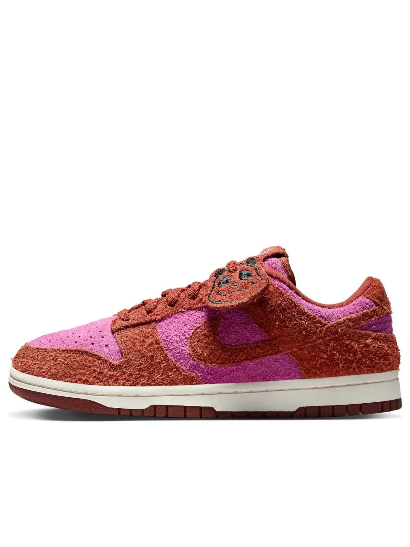 Кроссовки (WMNS) Nike Dunk Low Panda 'Picante Red' — изображение 1 из 6, розовый