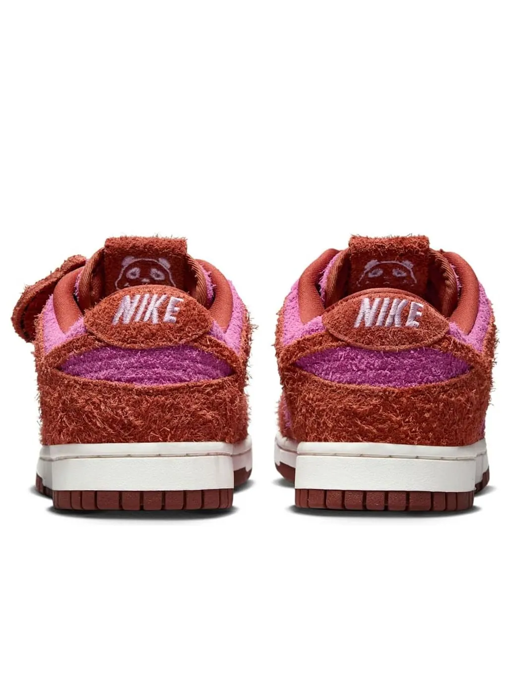 Кроссовки (WMNS) Nike Dunk Low Panda 'Picante Red' — изображение 3 из 6, розовый