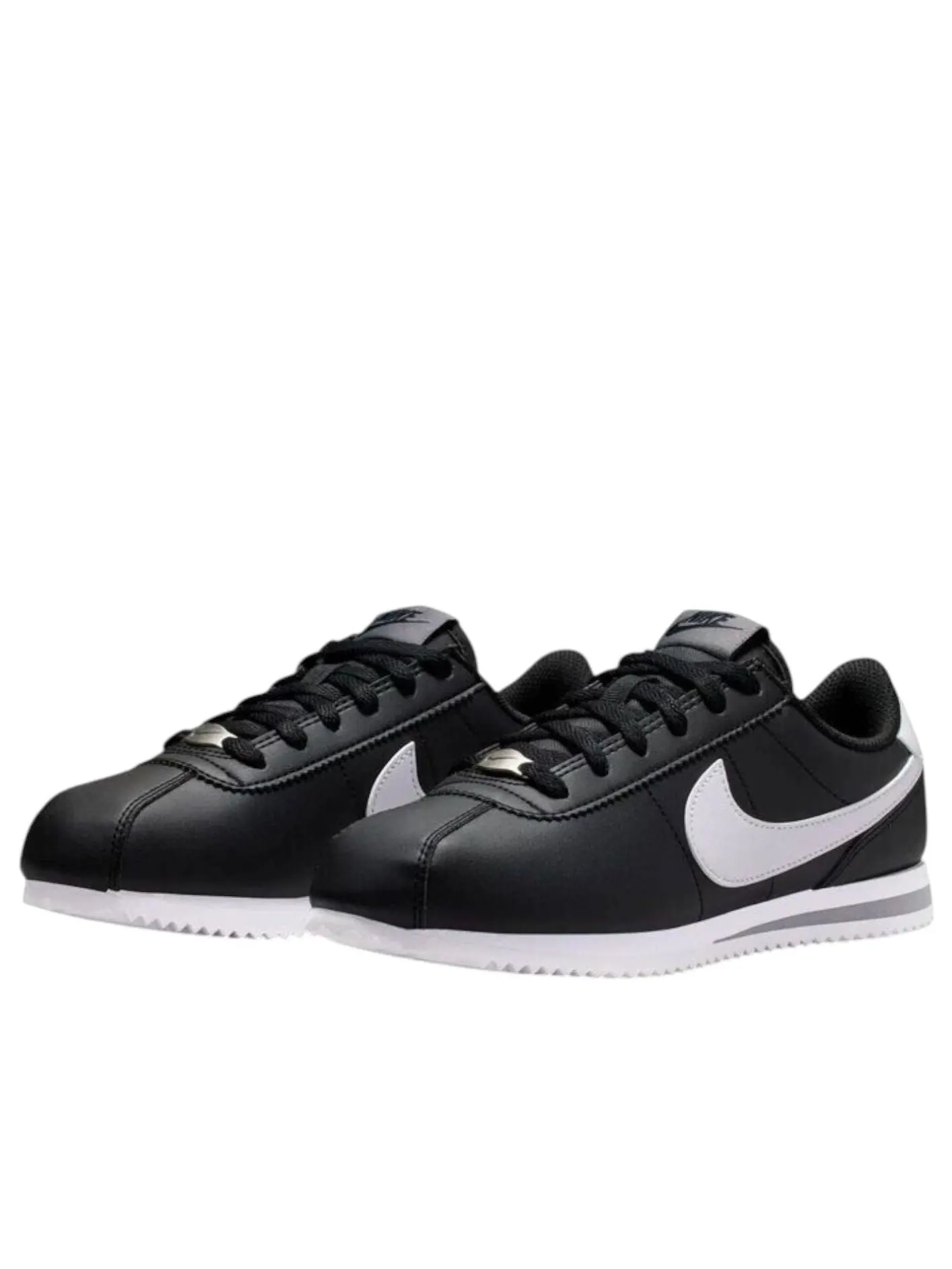 Кроссовки (GS) Nike Cortez 'Black White' — изображение 3 из 6, черный