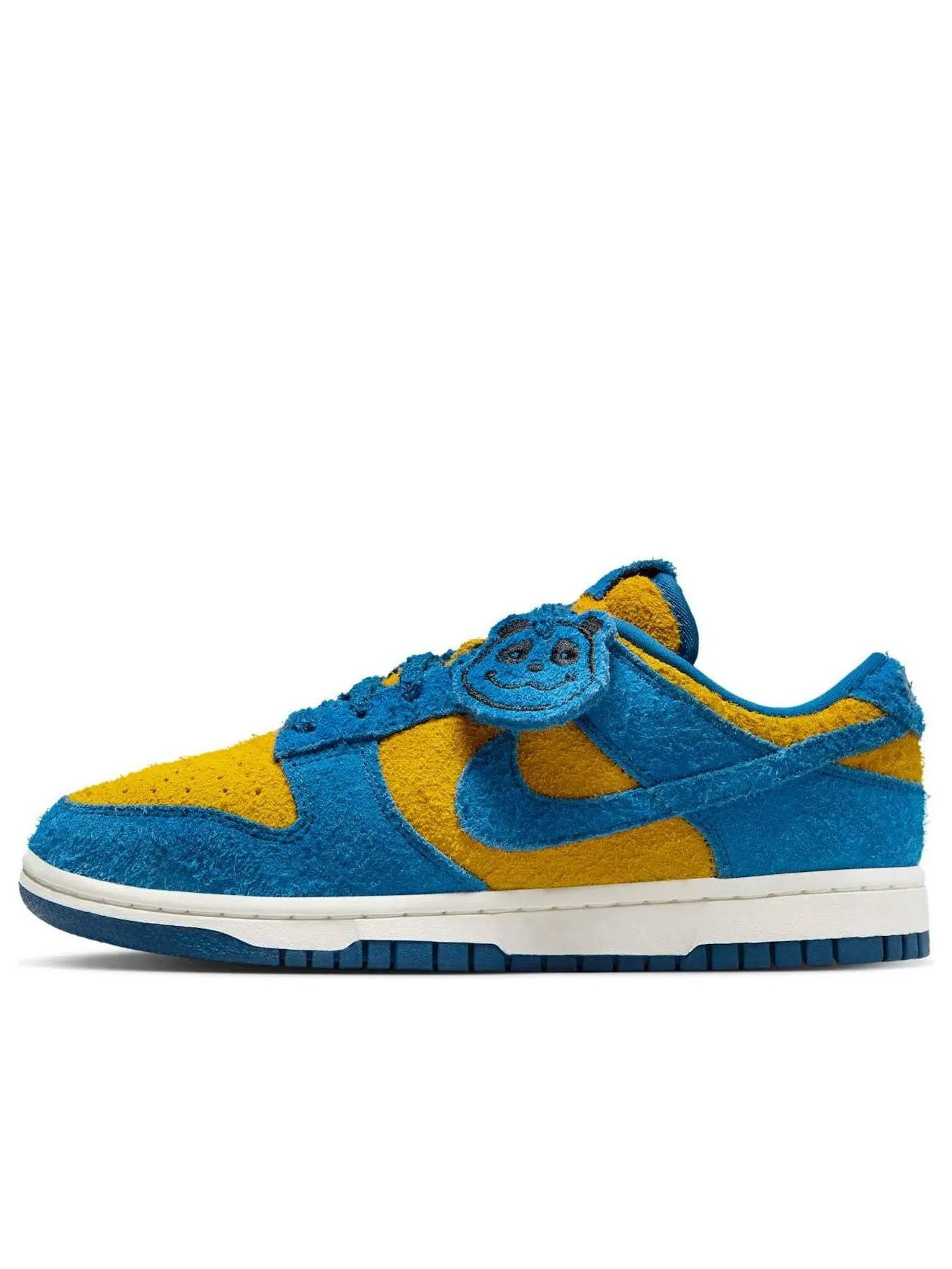Кроссовки (WMNS) Nike Dunk Low Panda 'Blue Gold' — изображение 1 из 6, синий