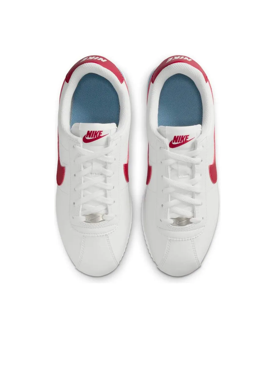 Кроссовки (GS) Nike Cortez 'White Blue Red' — изображение 4 из 6, белый