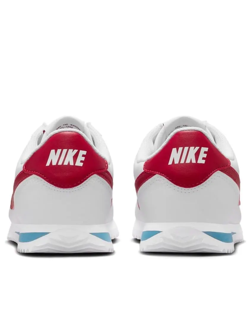 Кроссовки (GS) Nike Cortez 'White Blue Red' — изображение 5 из 6, белый