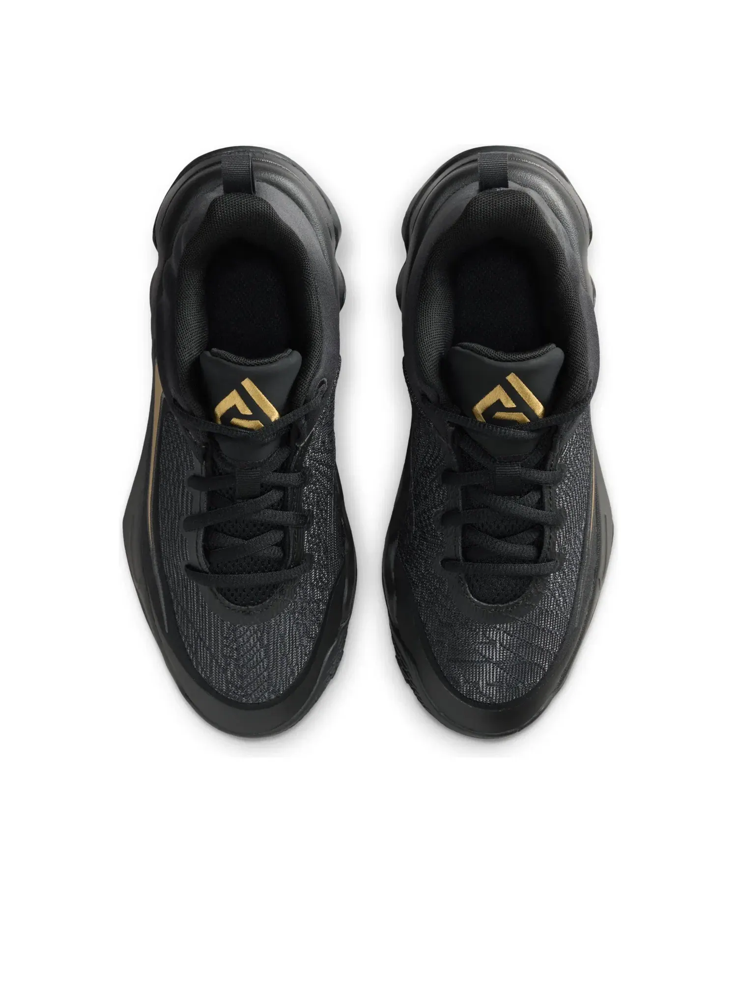 Кроссовки Nike Giannis Immortality 4 'Black Metallic Gold' IH7664-005 — изображение 2 из 7, черный