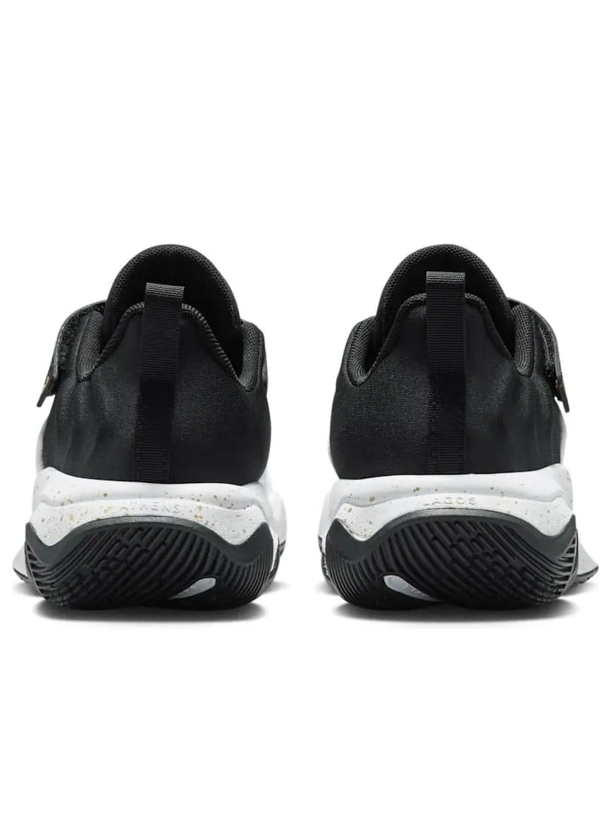 Кроссовки (PS) Nike Giannis Immortality 4' Black White Metallic Gold' — изображение 3 из 6, черный