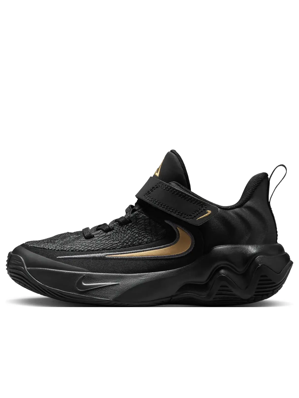 Кроссовки (PS) Nike Giannis Immortality 4 'Black Metallic Gold' — изображение 1 из 7, черный