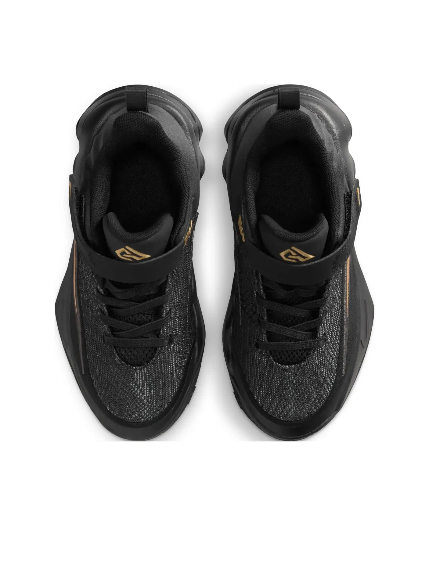 Кроссовки (PS) Nike Giannis Immortality 4 'Black Metallic Gold' — изображение 4 из 7, черный