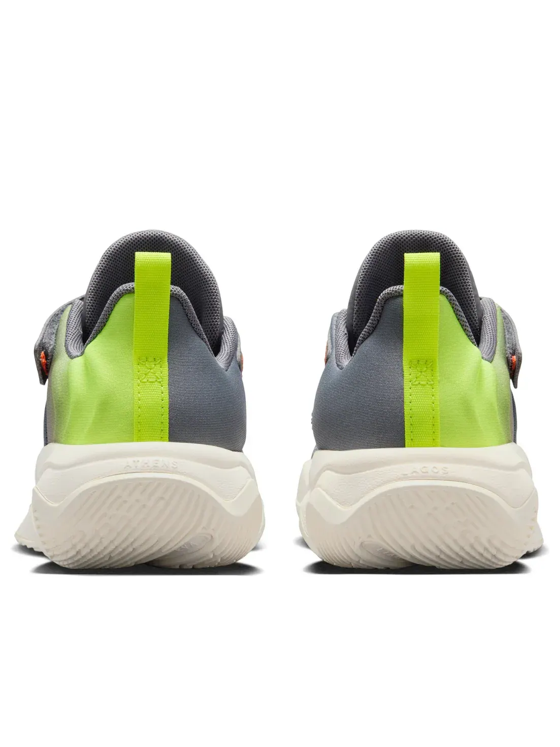 Кроссовки (PS) Nike Giannis Immortality 4 'Deep Gray Fluorescent Yellow' — изображение 3 из 6, серый