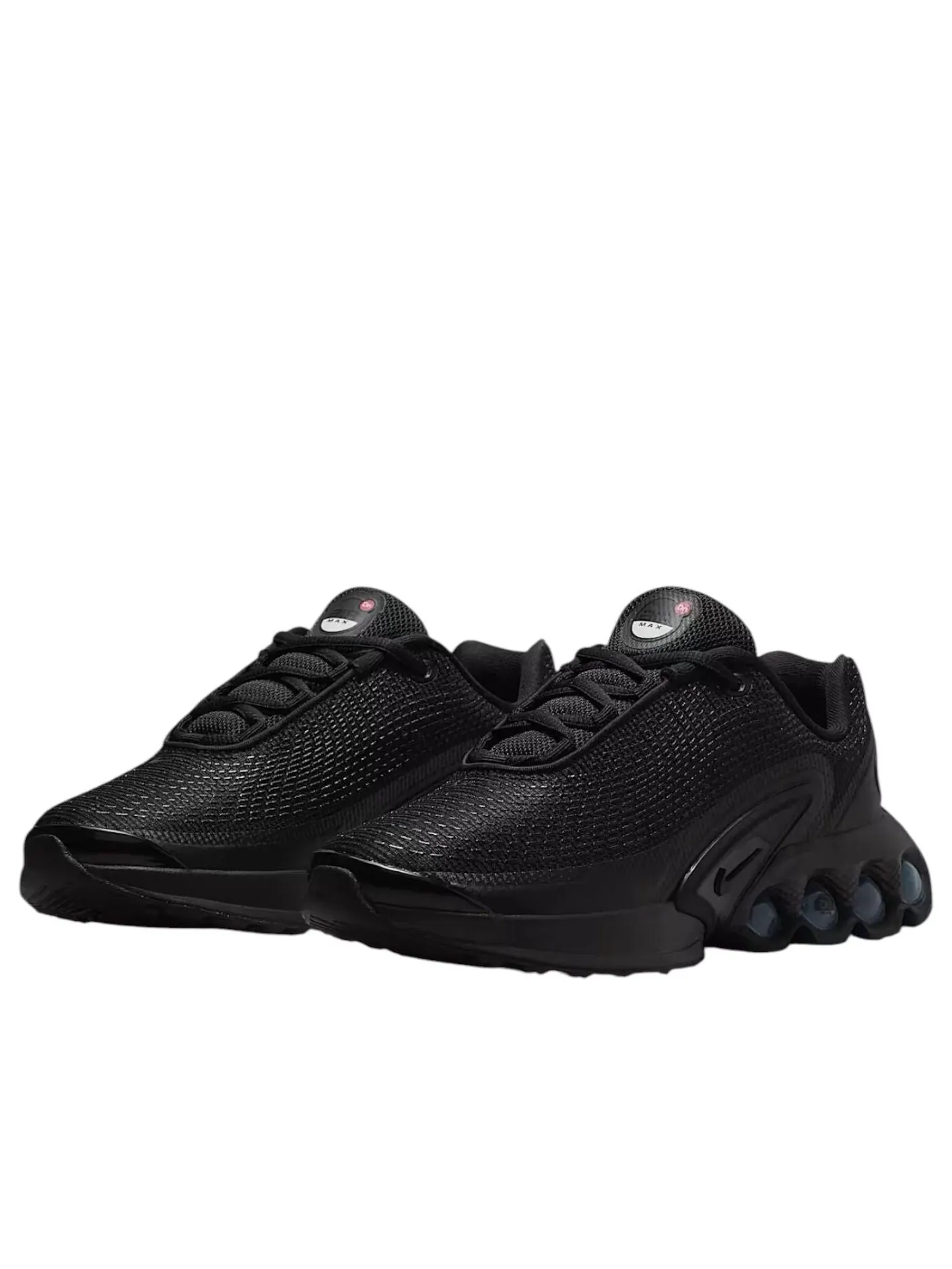 Кроссовки (GS) Nike Air Max Dn 'Black Metallic Dark Grey' — изображение 3 из 6, черный