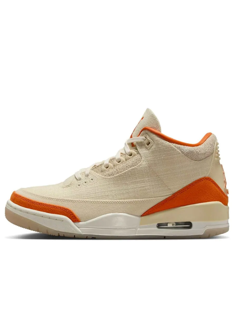 Кроссовки (WMNS) Air Jordan 3 Retro TEX 'Starfish' — изображение 1 из 6, бежевый
