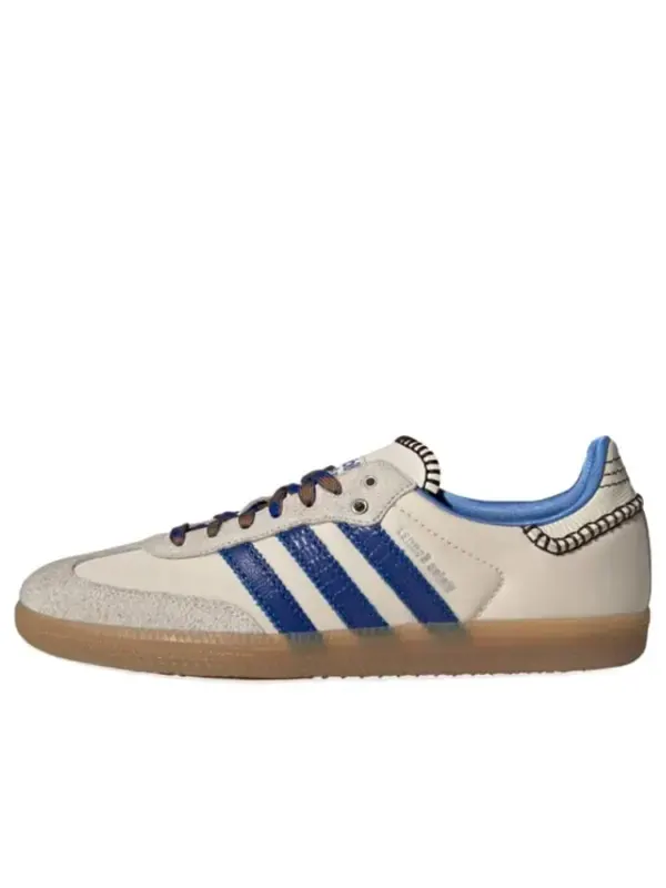 Кроссовки x wales bonner samba nylon 'wonder clay royal blue' Adidas — изображение 1 из 4, синий/белый