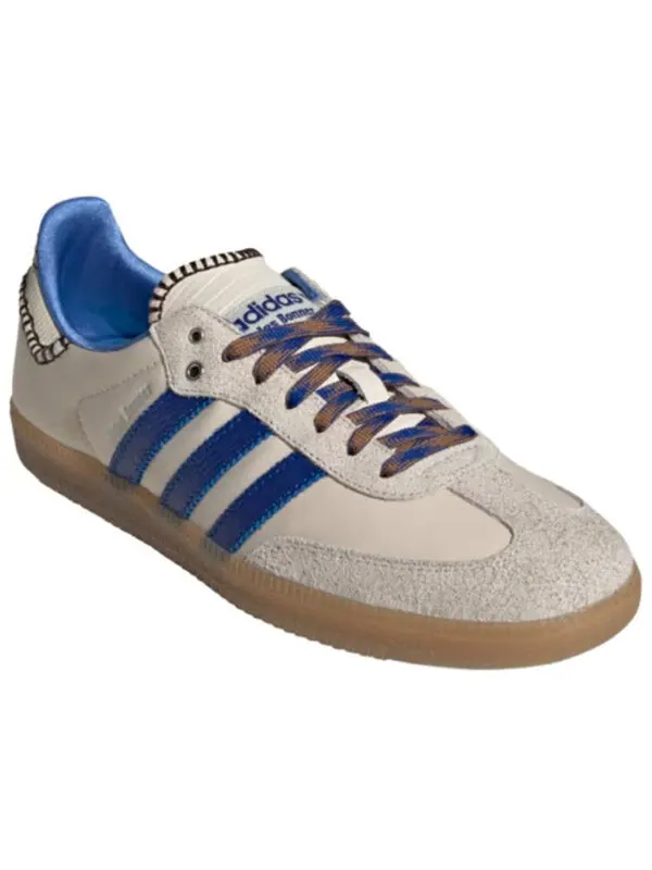 Кроссовки x wales bonner samba nylon 'wonder clay royal blue' Adidas — изображение 3 из 4, синий/белый