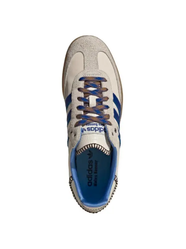 Кроссовки x wales bonner samba nylon 'wonder clay royal blue' Adidas — изображение 4 из 4, синий/белый