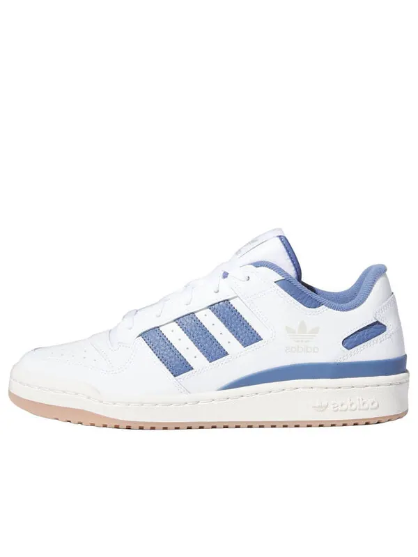 Кроссовки форум low cl Adidas — изображение 1 из 4, белый/синий/белый