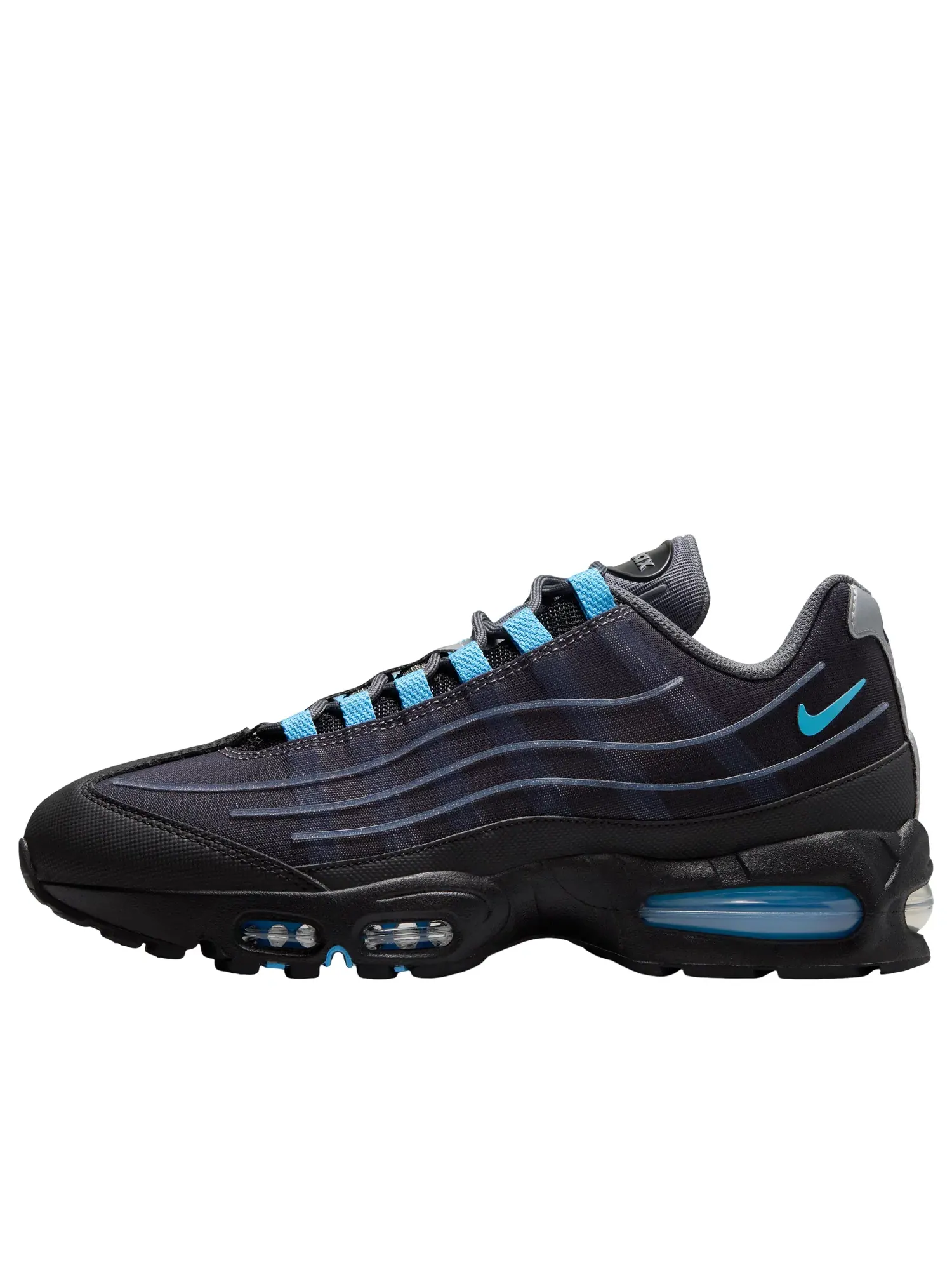 Мужские кроссовки с верхом из сетки Air Max 95 Nike — изображение 1 из 7, синий