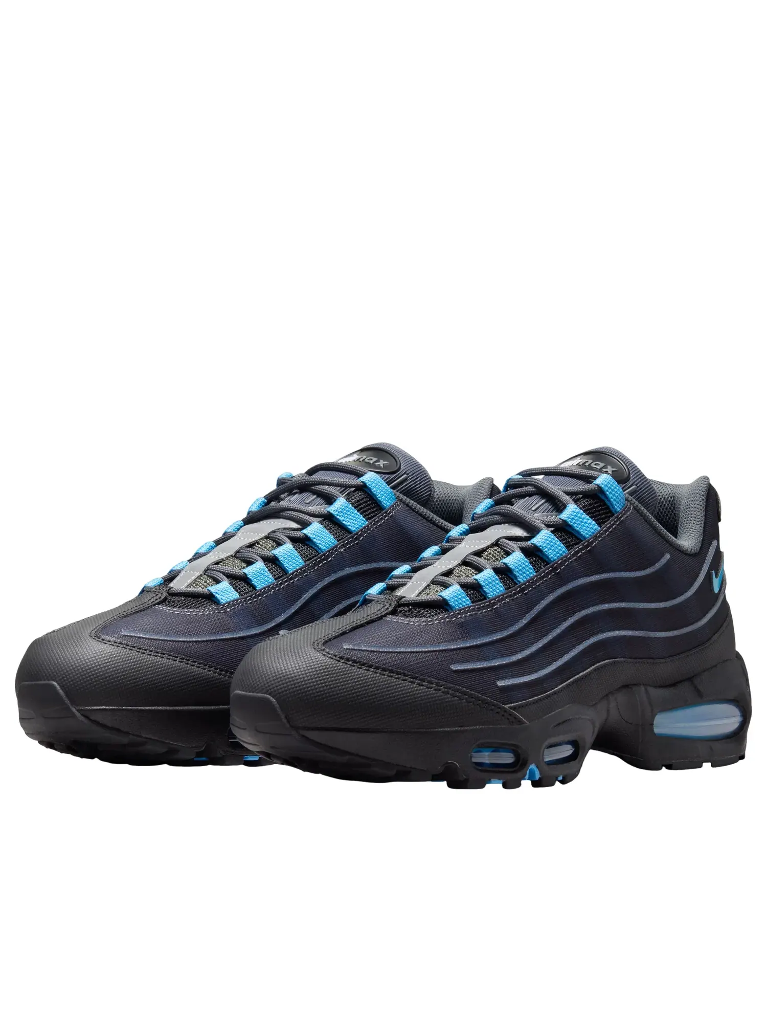 Мужские кроссовки с верхом из сетки Air Max 95 Nike — изображение 5 из 7, синий