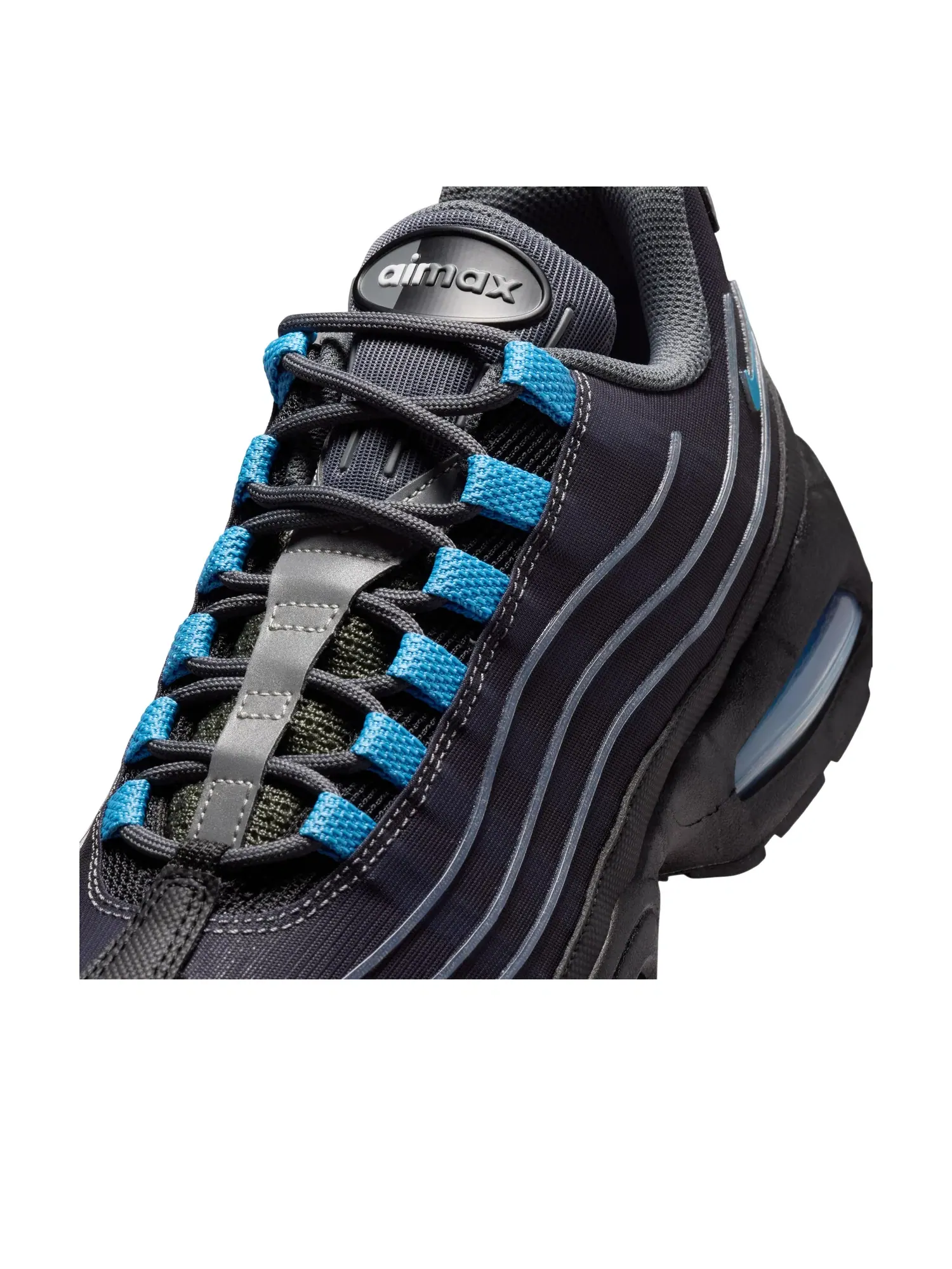 Мужские кроссовки с верхом из сетки Air Max 95 Nike — изображение 6 из 7, синий