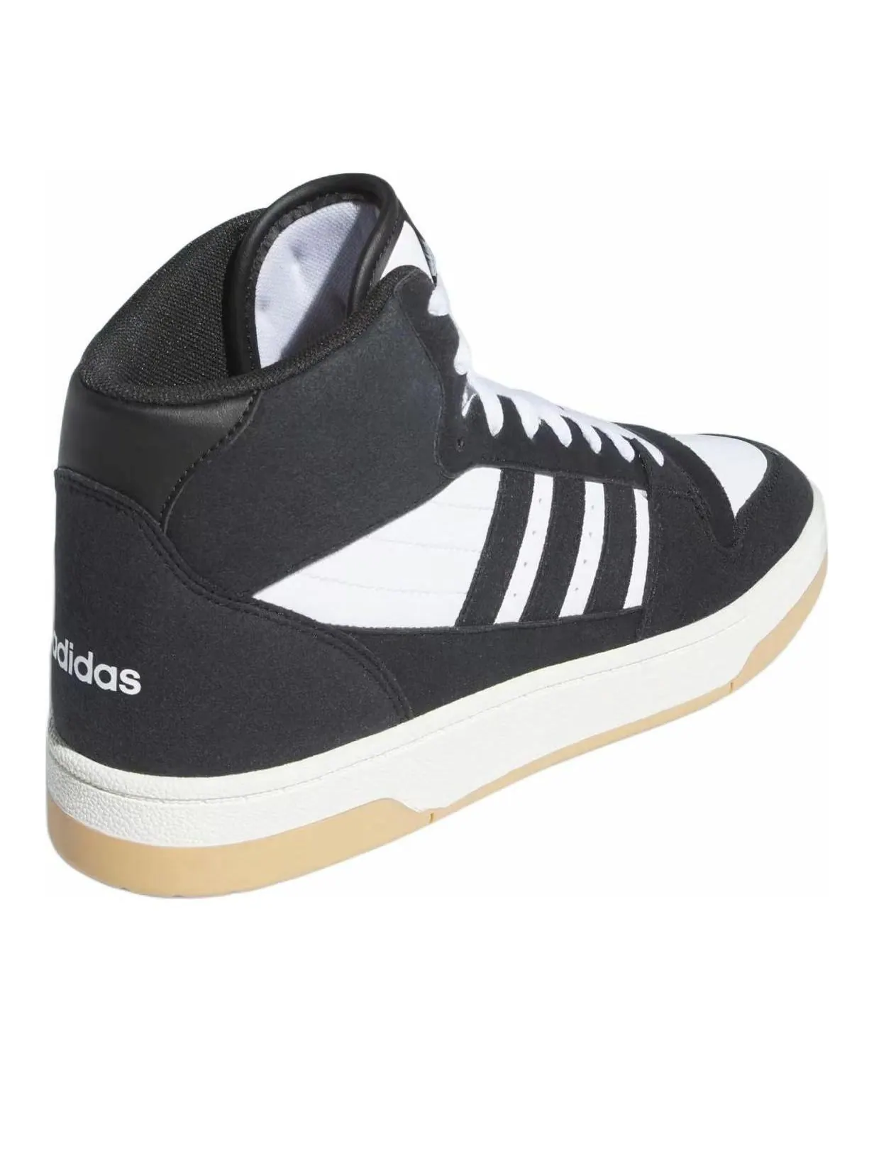 Кроссовки adidas Break Start Mid 'Black White' — изображение 4 из 6, черный