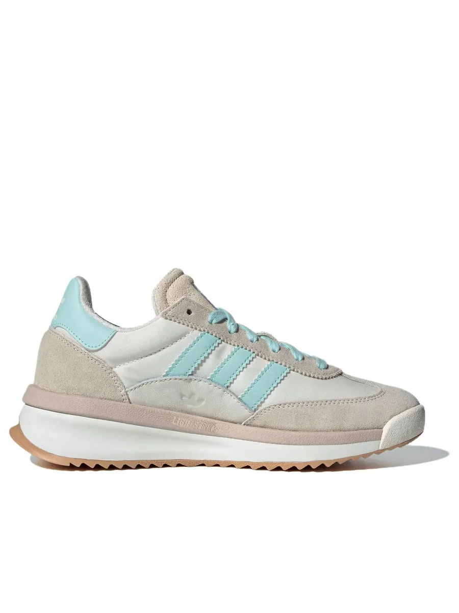 Кроссовки adidas SL 72 RTN 'Off White Semi Flash Aqua Wonder White' — изображение 2 из 5, белый