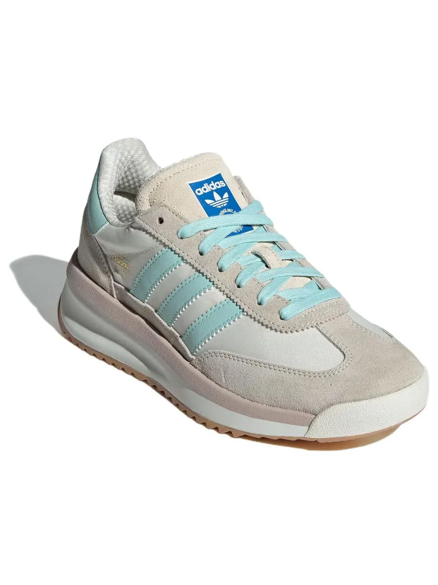 Кроссовки adidas SL 72 RTN 'Off White Semi Flash Aqua Wonder White' — изображение 3 из 5, белый