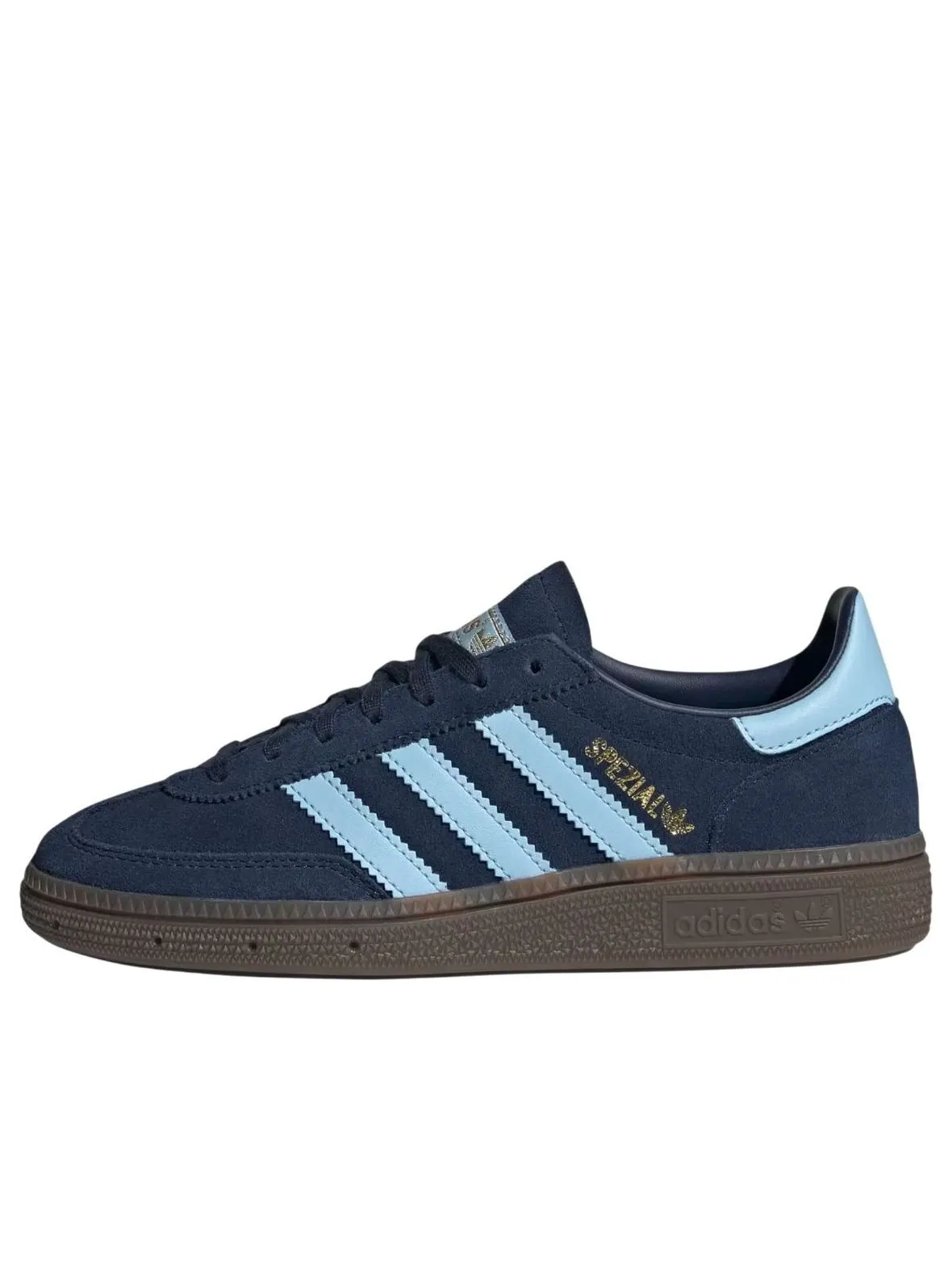 (GS) Adidas Handball Spezial 'Collegiate Navy Clear Sky Gum' — изображение 1 из 6, темно-синий/прозрачный