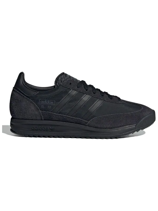 Кроссовки originals sl 72 rs 'core black core black carbon' Adidas — изображение 2 из 4, черный/черный