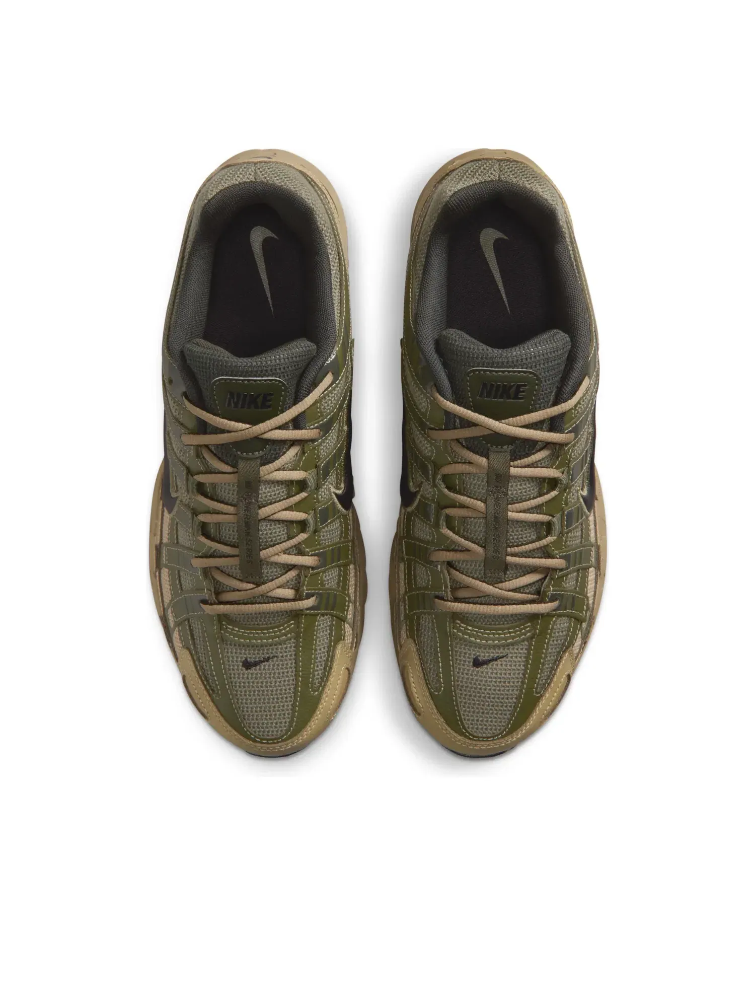 Кроссовки Nike P-6000 'Medium Olive Sequoia' IH8042-200 — изображение 3 из 7, оливковый зеленый