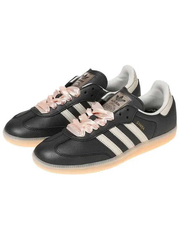 Кроссовки оригиналы samba og Adidas — изображение 2 из 4, черный/бежевый