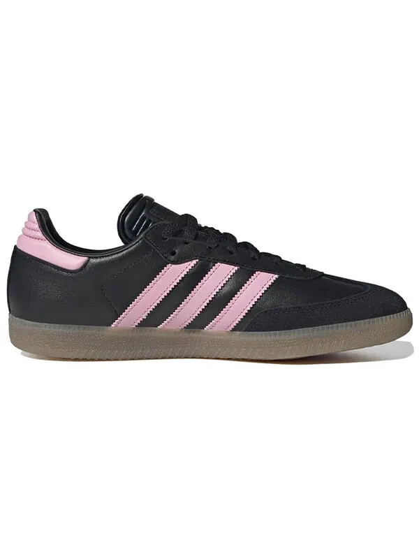 Кроссовки x inter miami samba для закрытых помещений Adidas — изображение 2 из 4, черный/светлый розовый