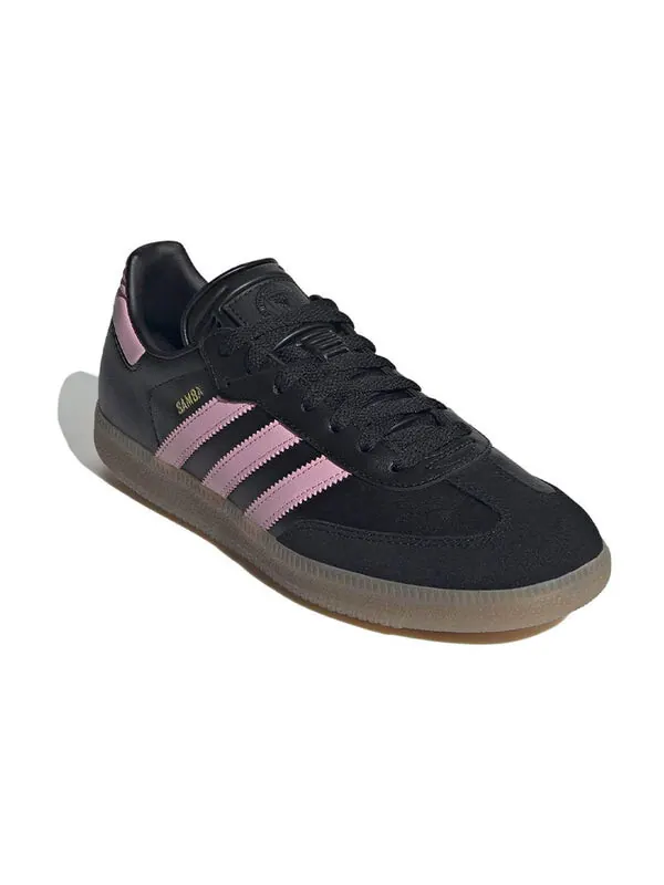 Кроссовки x inter miami samba для закрытых помещений Adidas — изображение 3 из 4, черный/светлый розовый