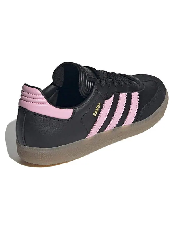 Кроссовки x inter miami samba для закрытых помещений Adidas — изображение 4 из 4, черный/светлый розовый