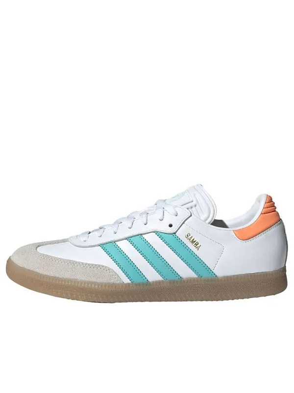 Кроссовки x inter miami samba Adidas — изображение 1 из 1, белый//розовый