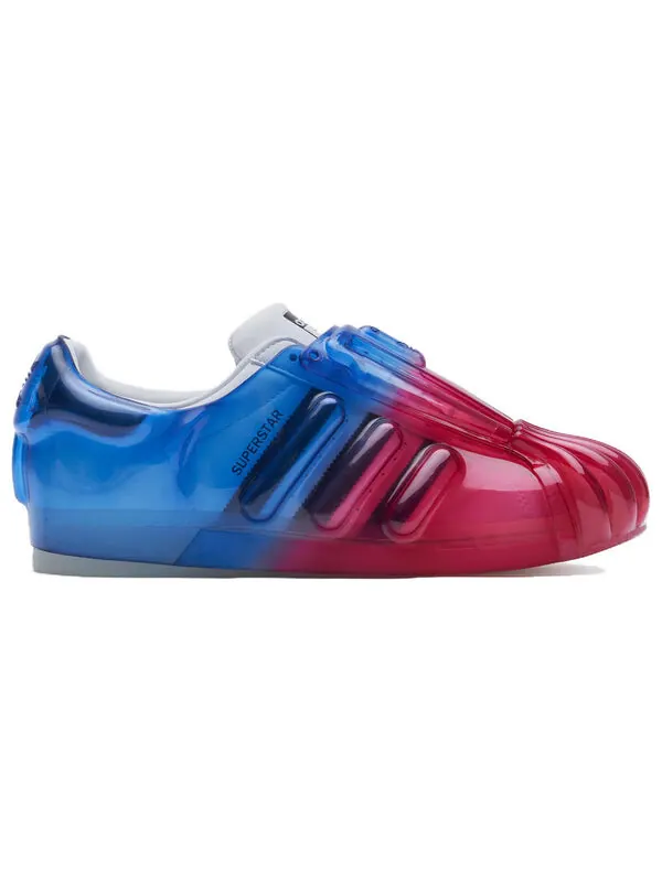 Кроссовки оригиналы суперзвезда пузырь Adidas — изображение 2 из 4, красный/синий