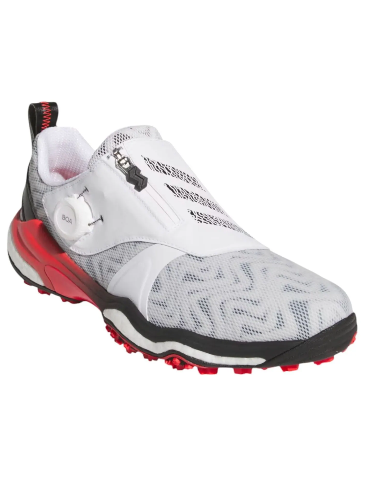 Adidas Code Chaos 25 Bore 'Cloud White Core Black Lucid Red' — изображение 2 из 6, белый/черный/красный