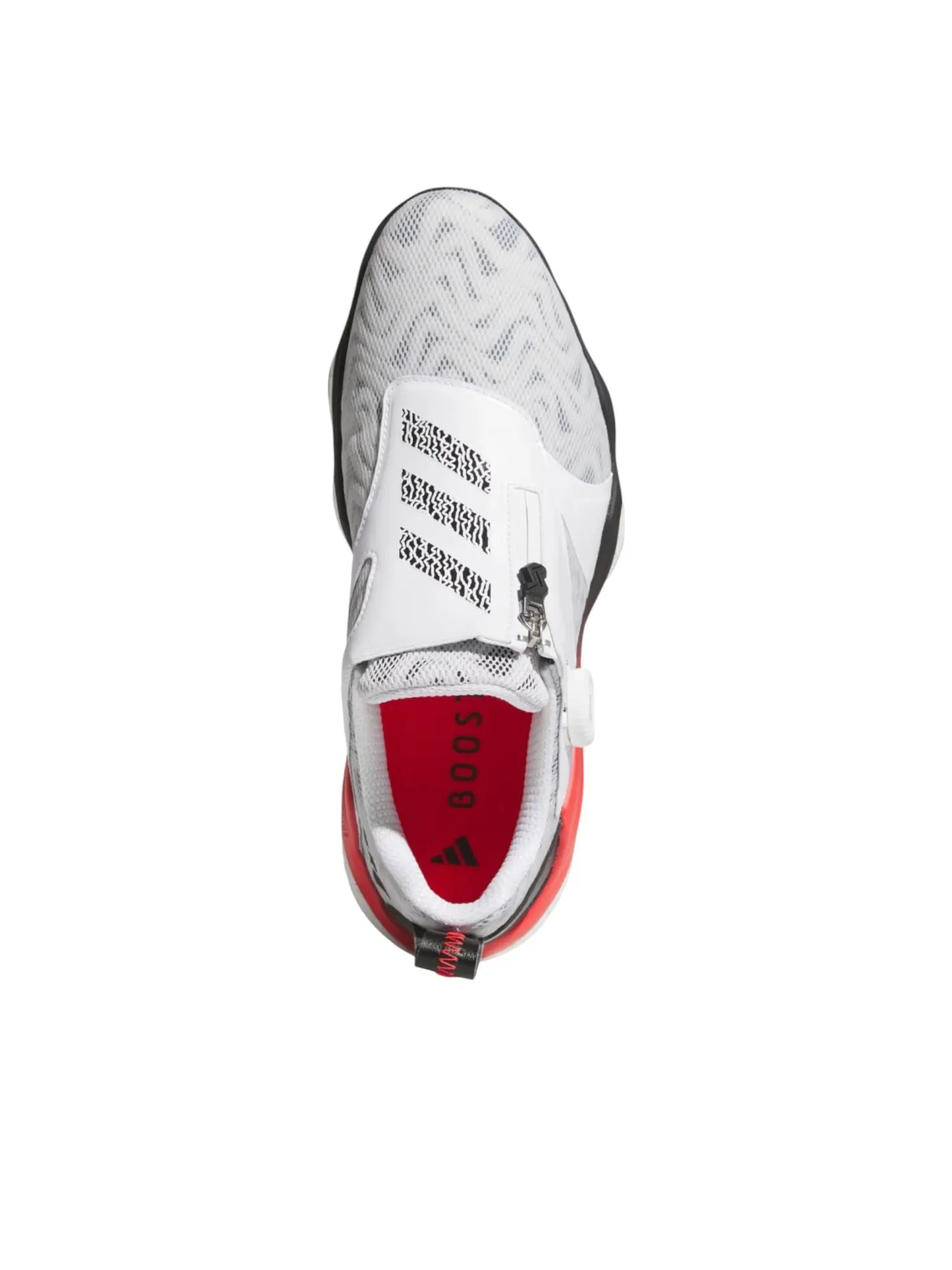Adidas Code Chaos 25 Bore 'Cloud White Core Black Lucid Red' — изображение 4 из 6, белый/черный/красный