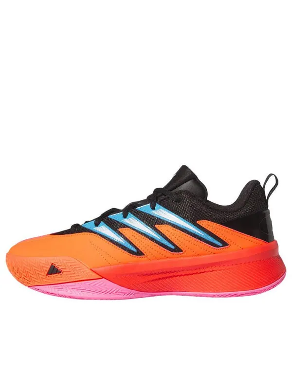 Кроссовки lillard dame сертифицированные 2 низкие Adidas — изображение 1 из 4, оранжевый/черный/розовый