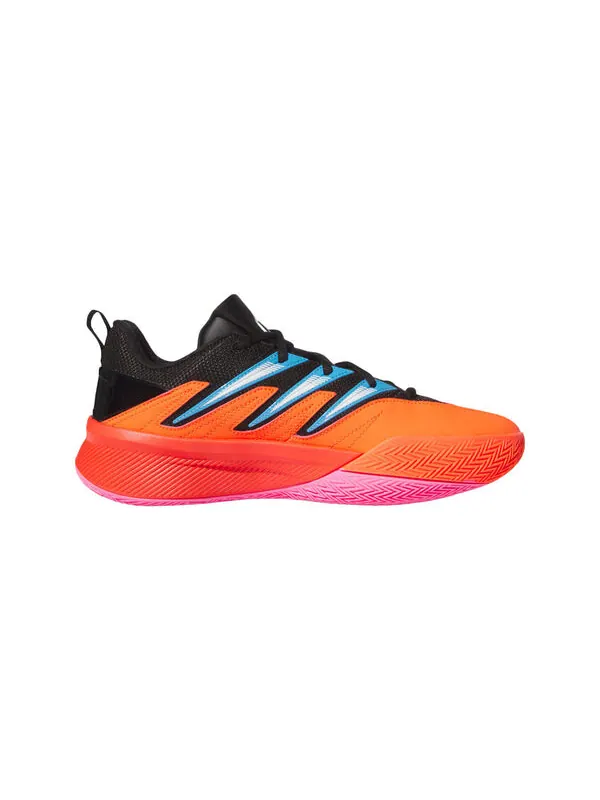 Кроссовки lillard dame сертифицированные 2 низкие Adidas — изображение 2 из 4, оранжевый/черный/розовый