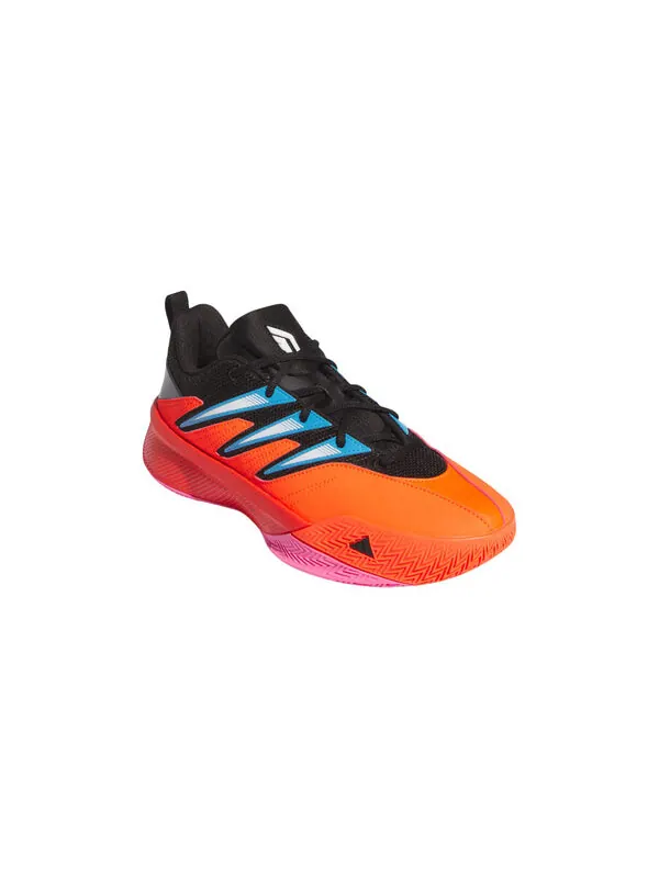 Кроссовки lillard dame сертифицированные 2 низкие Adidas — изображение 3 из 4, оранжевый/черный/розовый