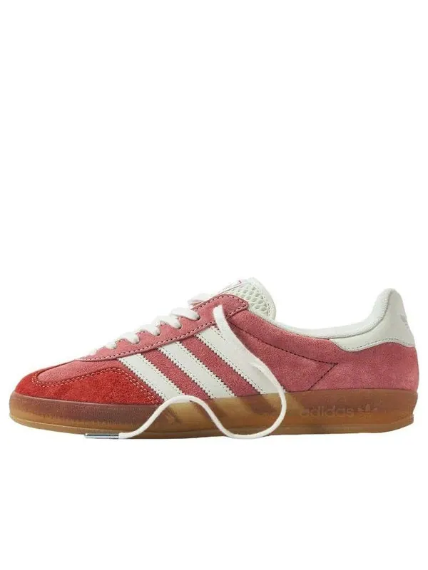 Кроссовки x end gazelle indoor 'laundromat pink' Adidas — изображение 1 из 3, розовый/красный/белый