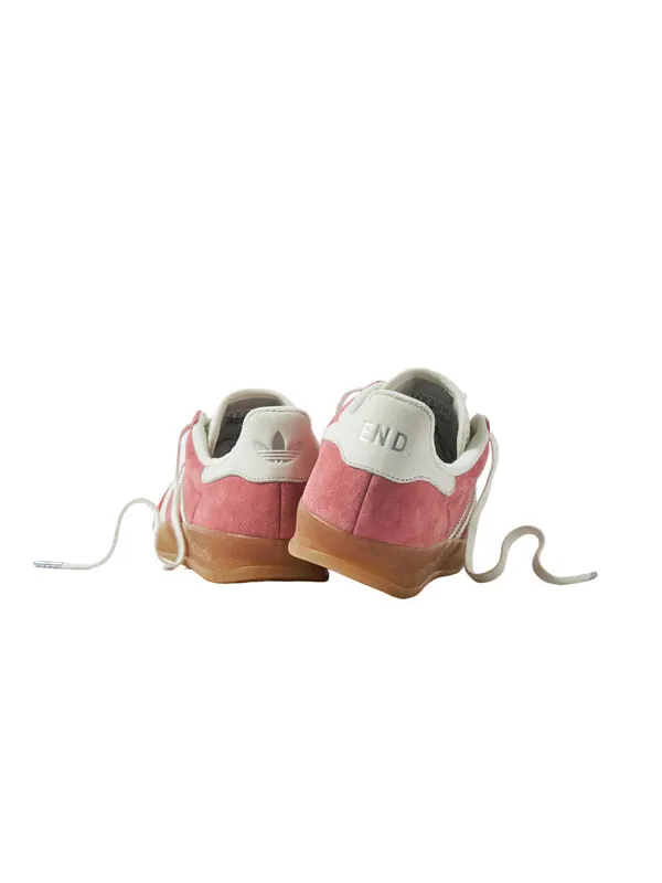 Кроссовки x end gazelle indoor 'laundromat pink' Adidas — изображение 3 из 3, розовый/красный/белый