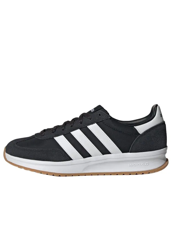 Кроссовки run 72 'black white' Adidas — изображение 1 из 1, черный/белый/белый