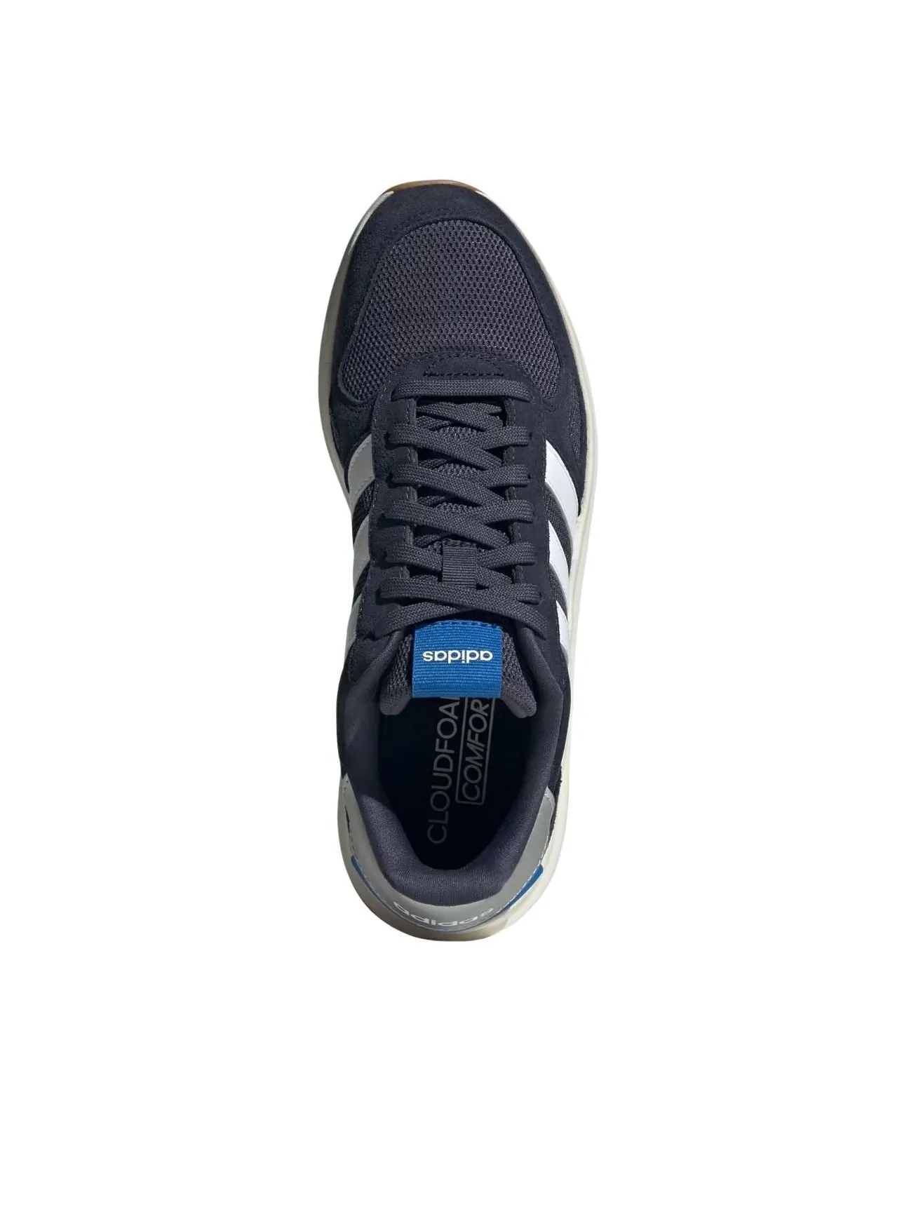 Кроссовки Adidas Run 84 'Shadow Navy Cloud White' — изображение 2 из 5