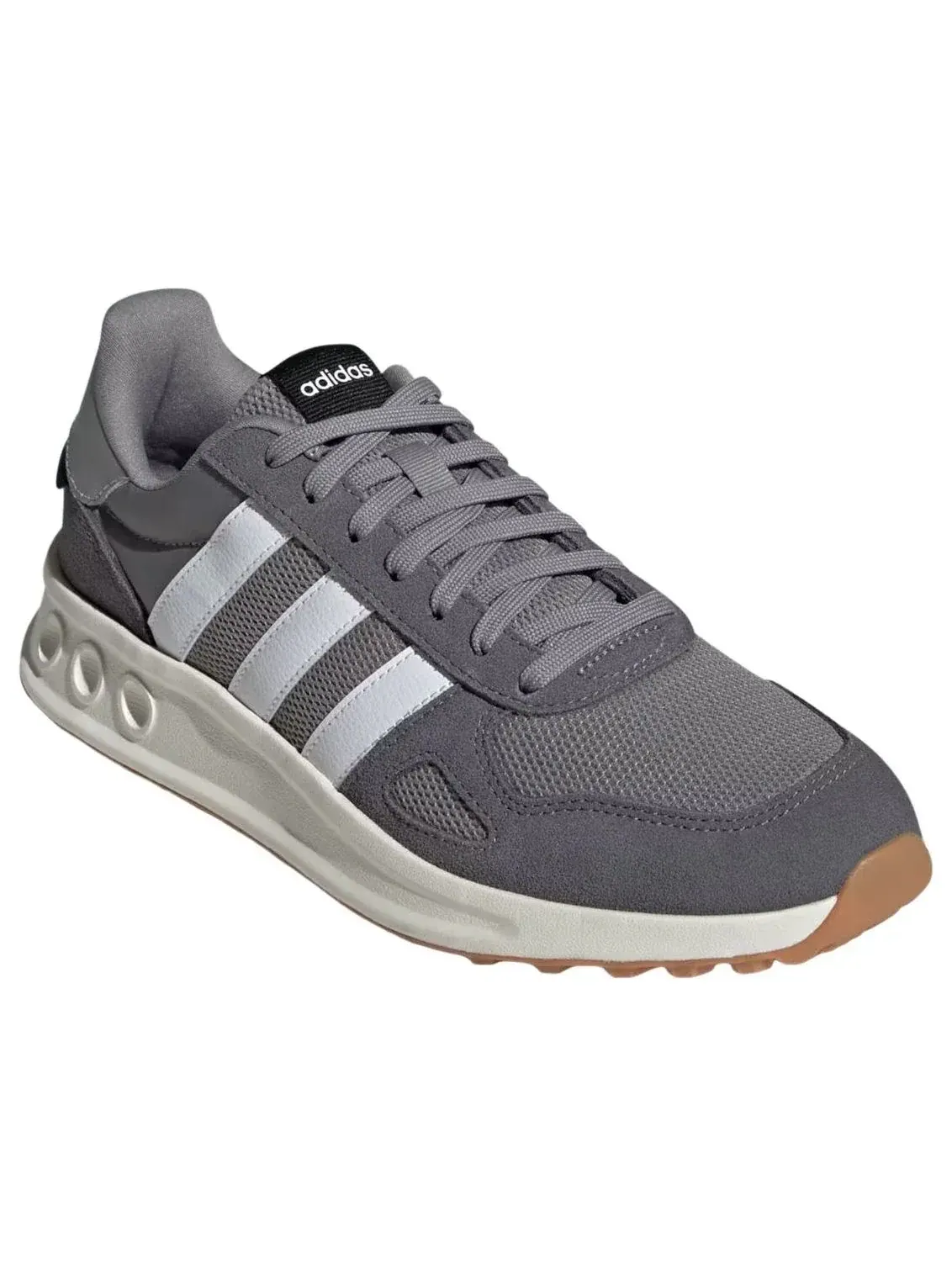 Кроссовки Adidas Run 84 'Charcoal Solid Grey Cloud White' — изображение 4 из 5, серый