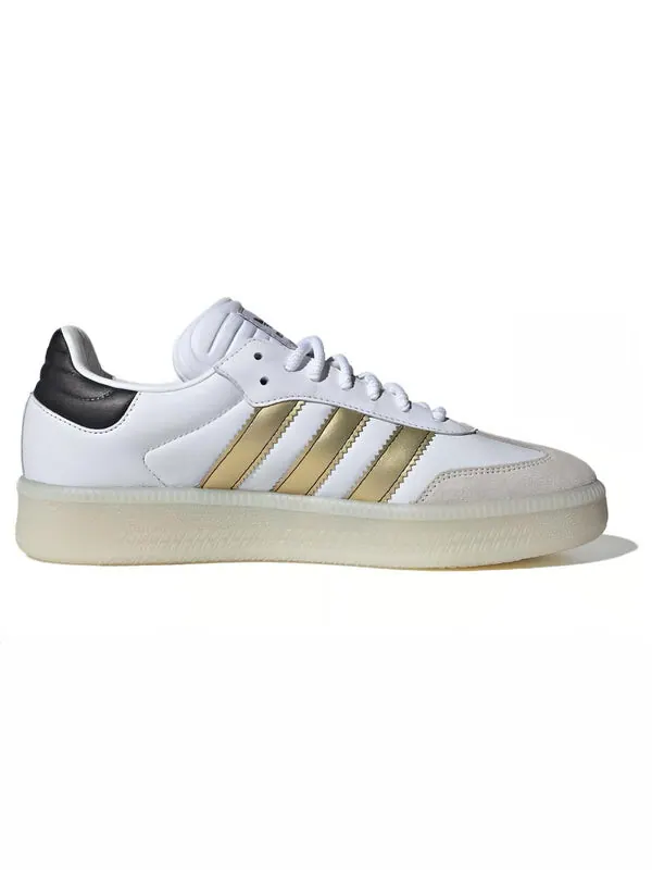 Кроссовки x su yiming samba xlg Adidas — изображение 2 из 4, белый/золотистый/черный