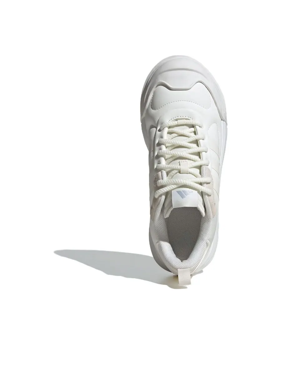 Кроссовки adidas MAXXCOURT LEATHER 'White' — изображение 4 из 5, белый