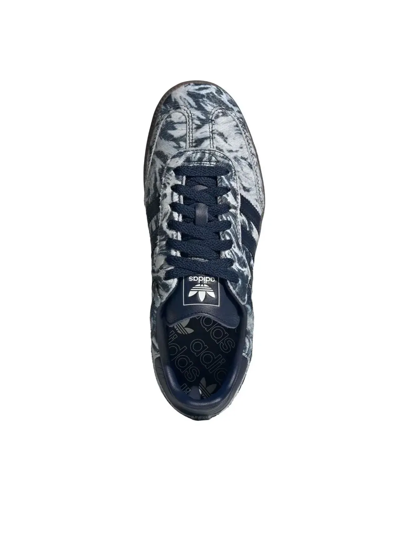 Кроссовки Adidas Samba 'Night Indigo Off White' IH9023 — изображение 2 из 5, темно-синий