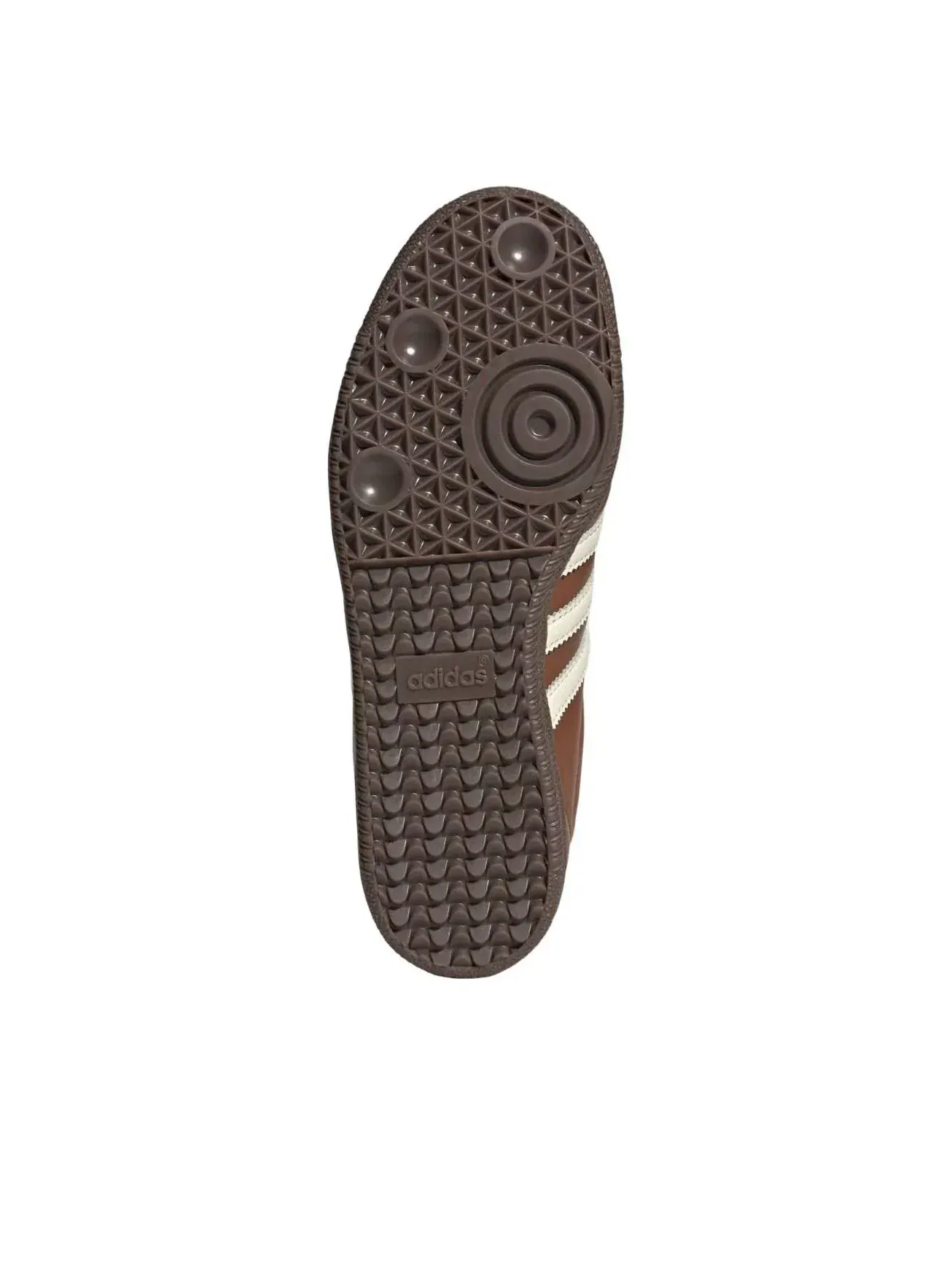 Кроссовки (WMNS) Adidas Samba Long Tongue 'Dusky Bronze Cream White' — изображение 3 из 5, коричневый