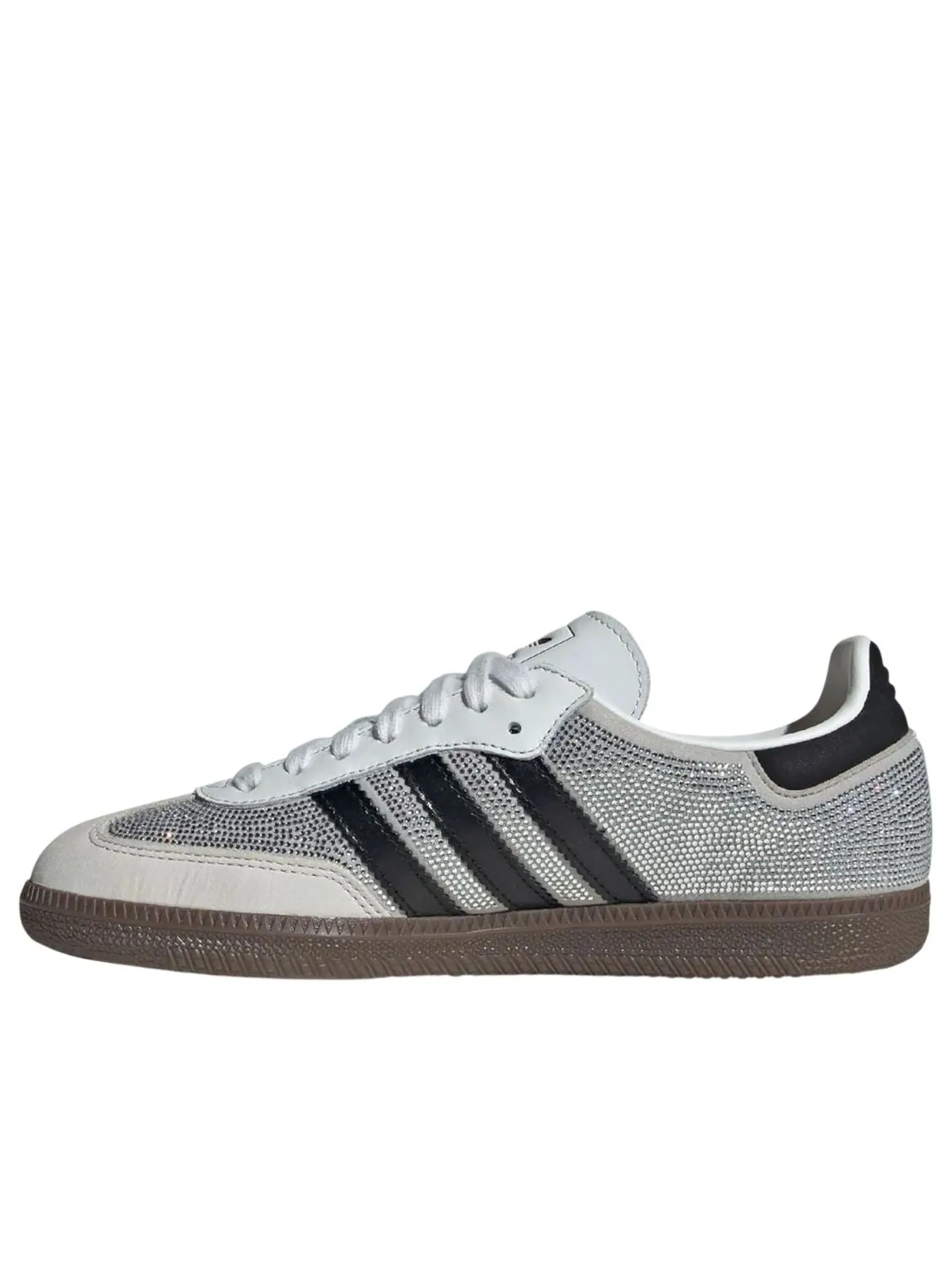 (WMNS) Adidas Samba 'Rhinestone White' — изображение 1 из 6, белый/черный