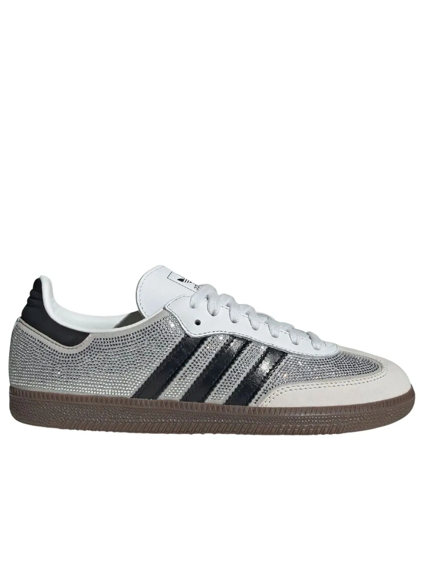 (WMNS) Adidas Samba 'Rhinestone White' — изображение 2 из 6, белый/черный