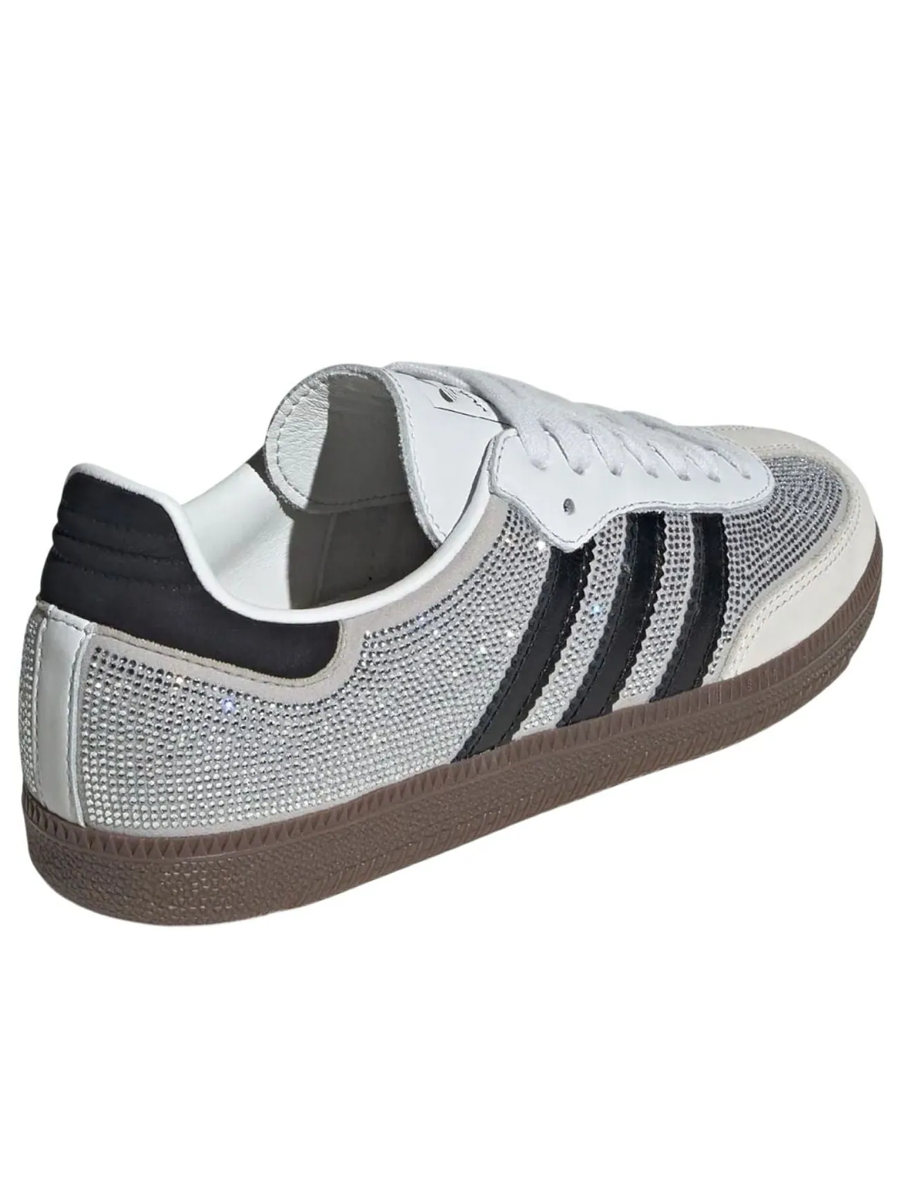 (WMNS) Adidas Samba 'Rhinestone White' — изображение 6 из 6, белый/черный