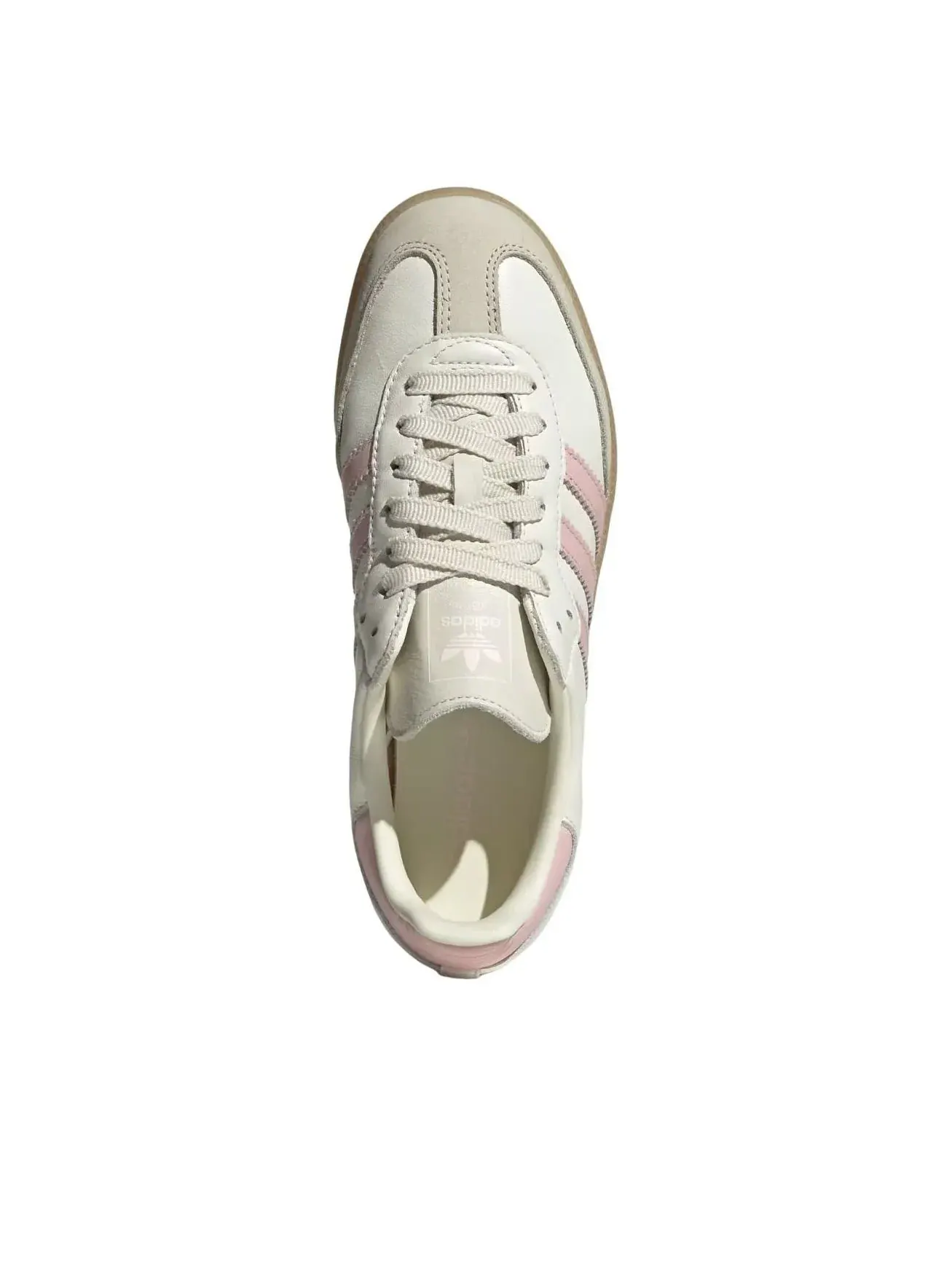 Кроссовки (WMNS) Adidas Samba OG 'Off White Pink Gum' — изображение 2 из 5, белый